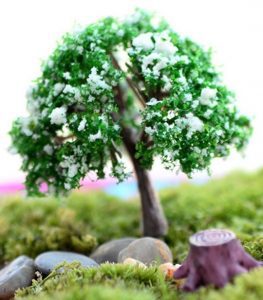 Cây tiểu cảnh kawaii mini phụ kiện trang trí terrarium