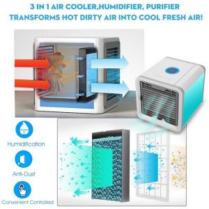 Quạt điều hòa không khí làm mát bằng hơi nước mini Air Cooler Arctic