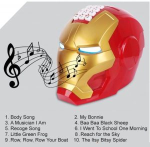 Két sắt mini Iron Man cho bé