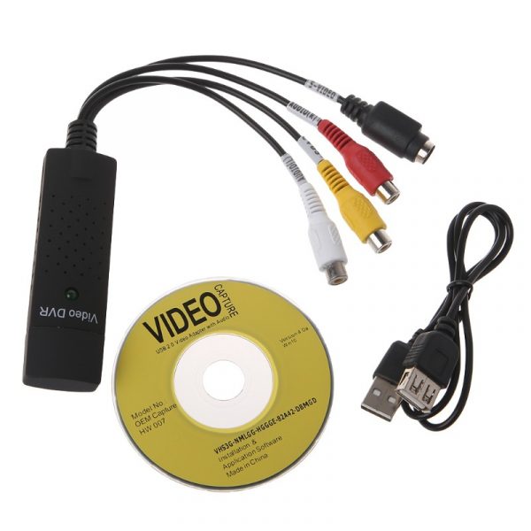 USB chuyển đổi video audio từ AV Svideo DVD VCD CAMERA DVR vào PC laptop