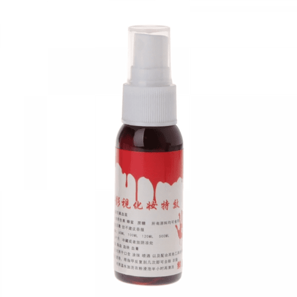 Chai máu giả 30ml đầu phun sương đạo cụ hóa trang diễn xuất halloween