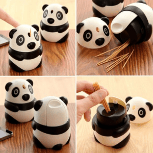 Hủ đựng tăm tự động hình chú gấu Trúc Panda Koala đáng yêu