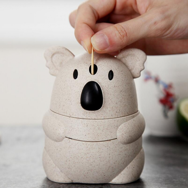 Hủ đựng tăm tự động hình chú gấu Trúc Panda Koala đáng yêu