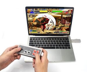 Máy Chơi Game Data Frog Y2 Tay Cầm Điều Khiển Không Dây AV 620 trò chơi cổ điển