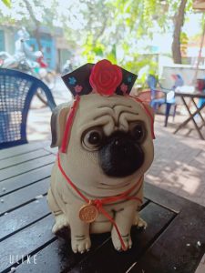 Ống heo giữ tiền tiết kiệm Nàng Chó Cách Cách