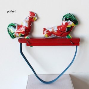 Trò chơi đôi gà trống sắt mổ thóc rooster wind-up
