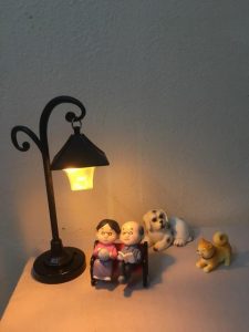 Ông bà anh siêu dễ thương mini phụ kiện trang trí tiểu cảnh terrarium v4