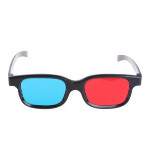 Kính 3D Xanh Đỏ gọng nhựa Plastic Glasses Red Cyan