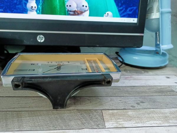 ĐỒNG HỒ BÁO THỨC CƠ CÓT NHIỆT KẾ MÁY 8711 MÁY TOÀN ĐỒNG CHUẨN XƯA