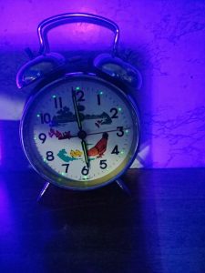 ĐỒNG HỒ GÀ MÁI MỔ THÓC HAI CHUÔNG MÁY CƠ KHÍ 7304 TOÀN ĐỒNG XƯA