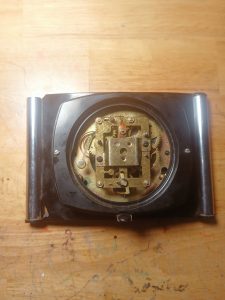 Đồng hồ báo thức mẫu quấn thư 6603 máy toàn đồng xưa cũ nguyên bản chuẩn