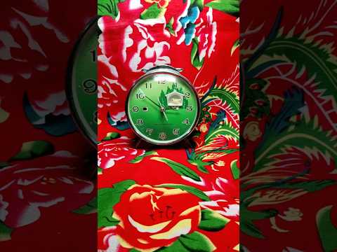 Đồng hồ báo thức cơ “vàng anh” máy cơ đồng xưa 90 #donghoco #donghobaothucxua