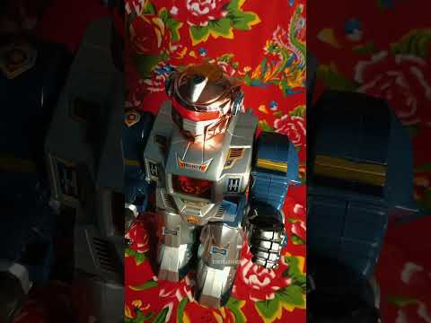 Super Robot mẫu 8x đời đầu siêu cao to 45 cm hơn 40 năm tuổi đồ chơi xưa hoài niệm thời thơ ấu